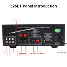 Bluetooth 5.4 HiFi 2500W Peak