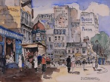 Hans Molenaar Paris paysage