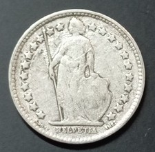 SUISSE 1/2 FRANC 1904 B -