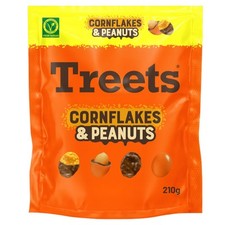 Treets Flocons De Maïs & Cacahuètes 210G