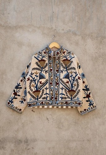 Veste velours imprimée - en,