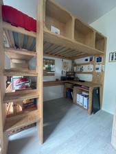 LIT ENFANT MEZZANINE/BUREAU/BIBLIOTHEQUE