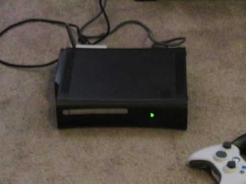 Xbox 360 console black bundle - console, black,