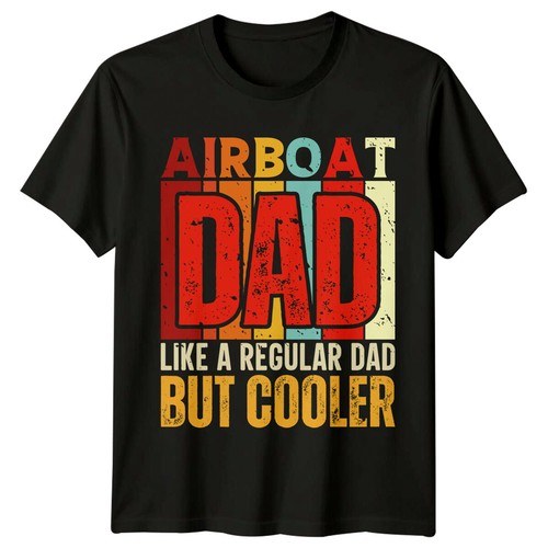 Shirt homme airboat dad - t-shirt,