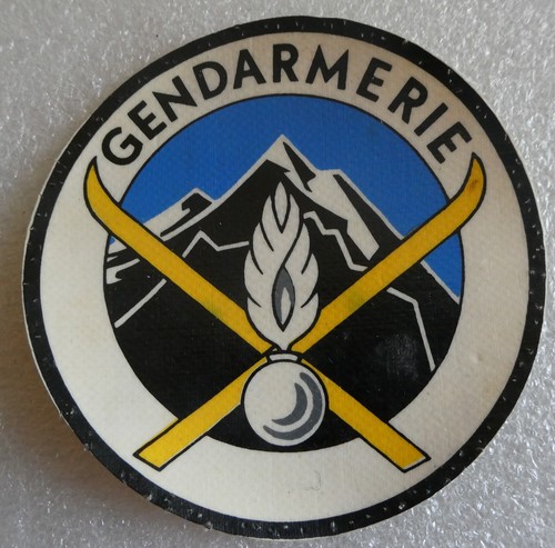 Gendarmerie montagne toile - gendarmerie,