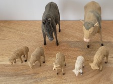 Anciens santons crèche 