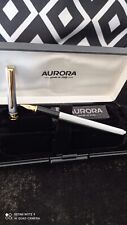 Stylo Plume AURORA Magellan Fountain Pen Silverplated 