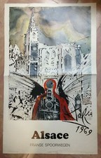 SALVADOR DALI 1969 AFFICHE