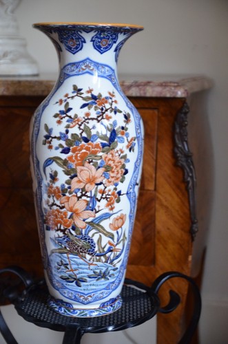 Gien grande vase faience - gien,