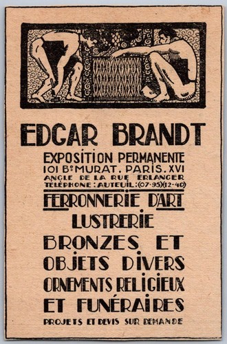 1910 edgar brandt - edgar,