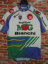 Mg Bianchi Sportful Maillot Vélo Cyclisme Shirt Tg. XL