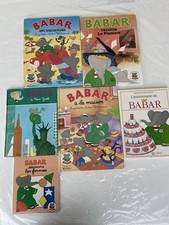Lot de 6 livres Babar –