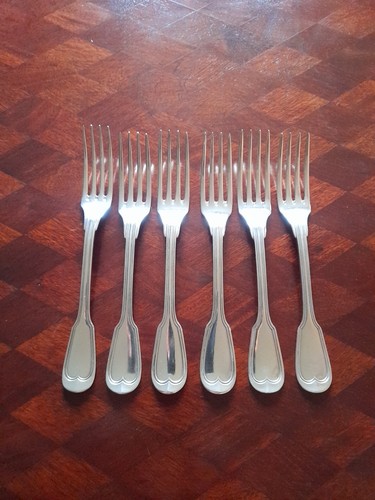 Fourchettes argent plaqué - 6,
