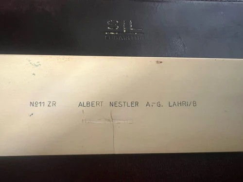 Règle albert nestler 11 - règle,