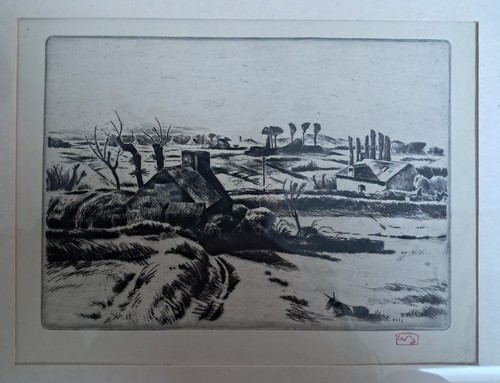 Adolphe beaufrère eau forte - adolphe, eau-forte