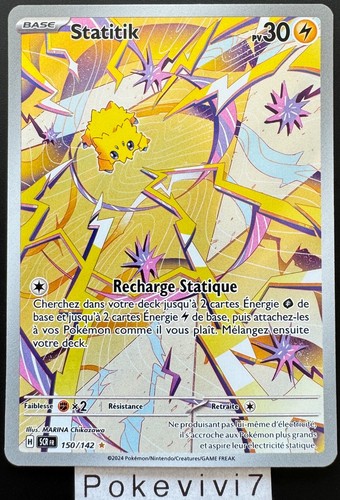 Carte pokemon statitik 150 - carte,