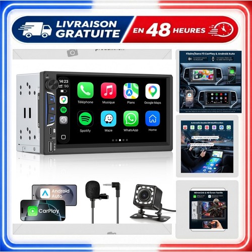 Autoradio din bluetooth - 2,