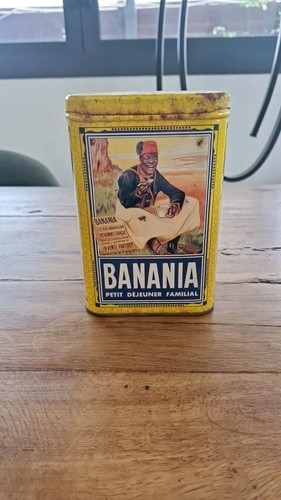 Boite fer banania - fer,