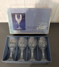 4 verres Cristal d'Arques BRETAGNE 13 cl Vin Made In France DURAND 
