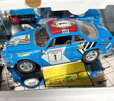 miniature renault alpine a110 tour de corse 1/16