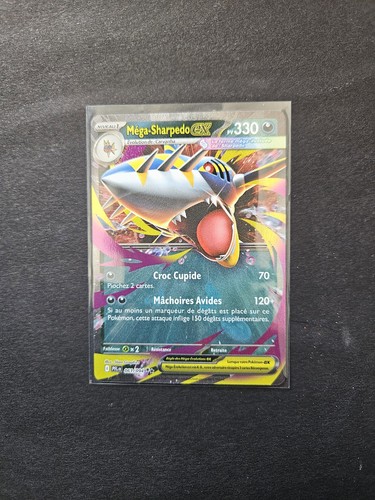 Carte pokemon mega sharpedo - sharpedo, ex