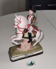 figurine napoleon a cheval porcelaine biscuit