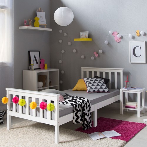Lit bois simple enfant - lit,