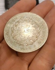 50 francs argent hercule 1976