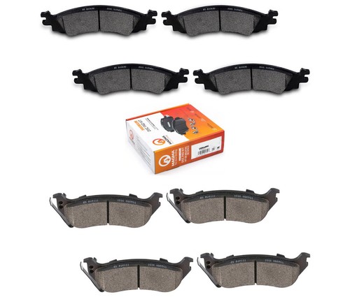 Magma ceramic front rear set - front,