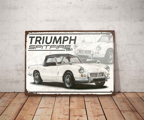 Plaque métal vintage - , triumph