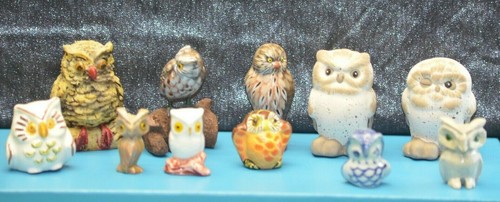 Ancienne lot hibou - ancienne, de
