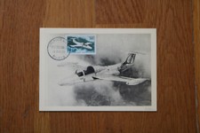 FRANCE POSTE AERIENNE 35 MS 760 PARIS SUR CARTE MAXIMUM PREMIER JOUR