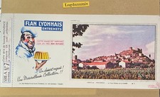Buvard Pub Publicitaire Flan Lyonnais