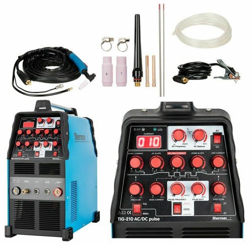 Sherman tig 210 pulse - sherman,