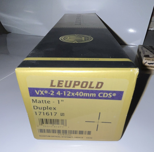 Leupold cds 12x40 rifle - leupold,