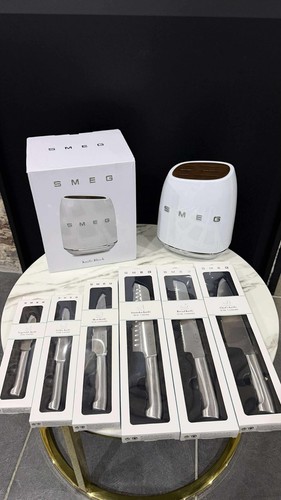 Bloc smeg couteaux kit complet - couteaux,