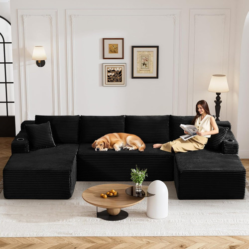 133 shaped cloud sofa - 133",