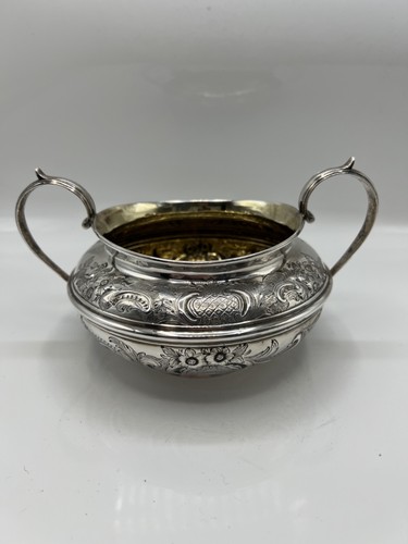 Beau sucrier argent massif - sucrier,