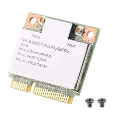 AR9462 AR5B22 WB222 Demi- PCIe 300Mbps + Bluetooth4.0 WLAN Wifi Carte Sans 3590