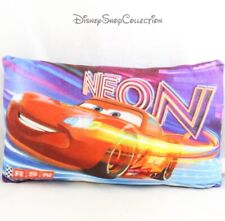 Coussin Flash McQueen voiture DISNEY Cars rectangle bleu rouge 38 cm (MO)
