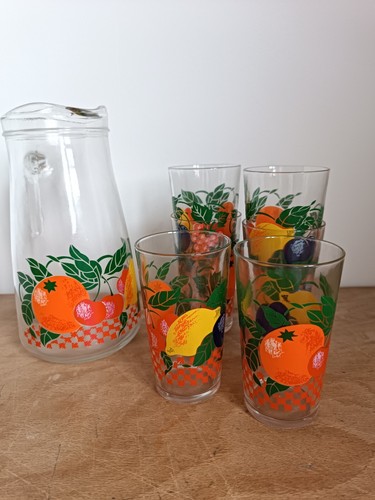 Service orangeade vintage - service, À