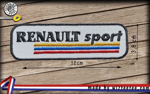 Patch renault sport - renault, écusson