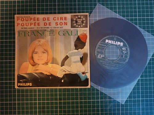 45t france gall - france, poupée