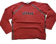 Sweat Fila Vintage Y2K Rouge