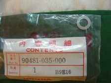 Rondelle joint de la vis du tendeur de distribution de CBS/SL125 TL125D 83 XL