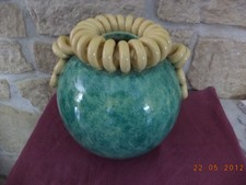 IMPORTANT VASE BOULE EMAILLE