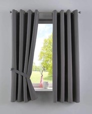 Newyork 201920600-2 Lot de 2 Rideaux Opaques et Thermiques avec œillets occul...