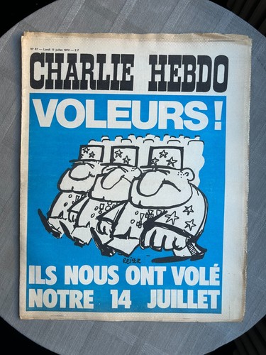 Charlie hebdo july - charlie, no.