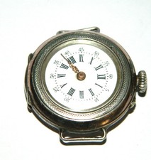 montre   en argent  début