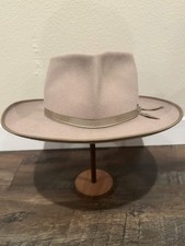 Akubra Camp Draft Fedora Tan